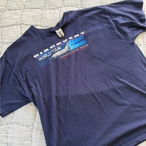 Delta Navy Blue Discovery Space Shuttle T-Shirt